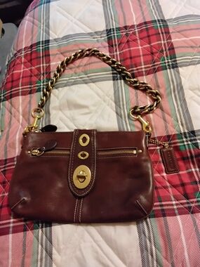 Coach~Bridget Legacy 65th Anniversary Ltd. Ed. Deep Purple Shoulder Bag-Clutch